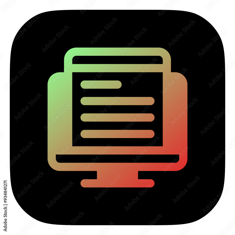 Editable web article vector icon. Online learning, course, tutorial. Part of a big icon set family. Perfect for web and app interfaces, presentations, infographics, etc Editable web article vector icon. Online learning, course, tutorial. Part of a big icon set family. Perfect for web and app interfaces, presentations, infographics, etc