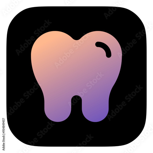 Editable molar, premolar, tooth vector icon. Dentistry, healthcare, medical. Part of a big icon set family. Perfect for web and app interfaces, presentations, infographics, etc