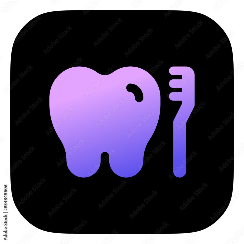 Editable tooth and brush vector icon. Dentistry, healthcare, medical. Part of a big icon set family. Perfect for web and app interfaces, presentations, infographics, etc Editable tooth and brush vector icon. Dentistry, healthcare, medical. Part of a big icon set family. Perfect for web and app interfaces, presentations, infographics, etc