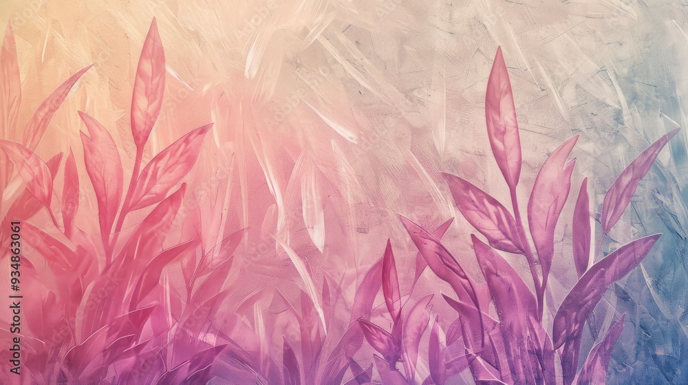 paint texture with a pattern of grass and leaves. Background for wallpaper and cards. Wedding look , ai paint texture with a pattern of grass and leaves. Background for wallpaper and cards. Wedding look , ai