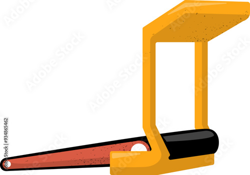 Vector Illustration of Treadmill Gym Equipment