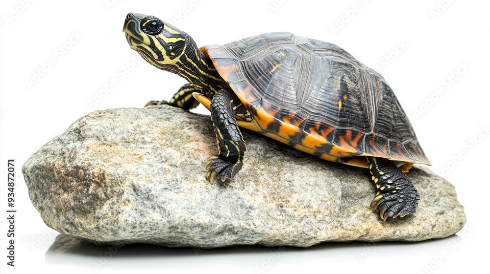 turtle , with a white background turtle , with a white background