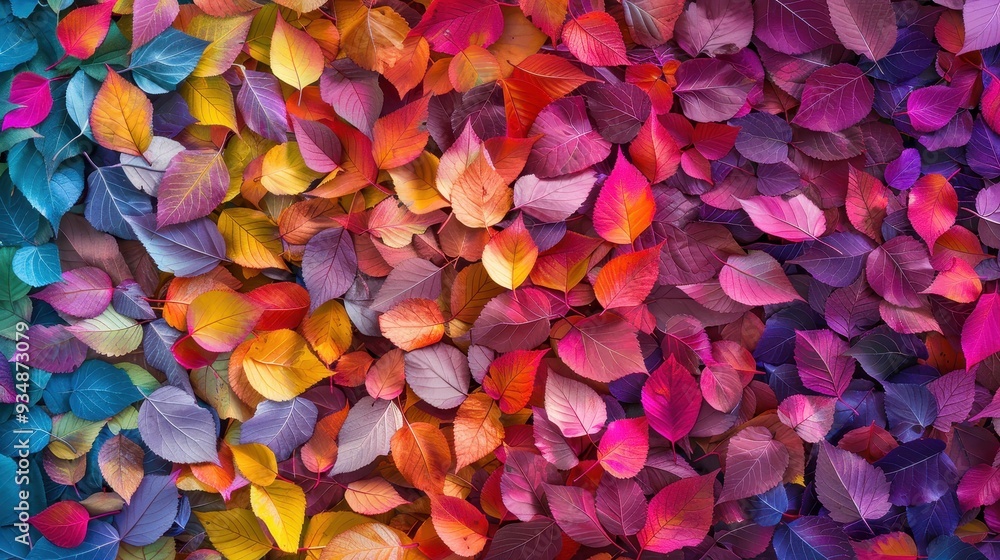 Vibrant Autumn Leaf Spectrum, a captivating display of multicolored fallen leaves arranged in a tile pattern, celebrating the rich textures and hues of the autumn season. Vibrant Autumn Leaf Spectrum, a captivating display of multicolored fallen leaves arranged in a tile pattern, celebrating the rich textures and hues of the autumn season.