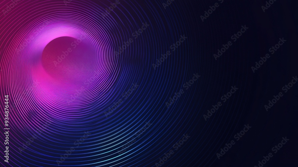 Neon Tunnel: Abstract digital art with a vibrant pink and blue neon light emanating from a circular opening in a dark, textured tunnel. Neon Tunnel: Abstract digital art with a vibrant pink and blue neon light emanating from a circular opening in a dark, textured tunnel.