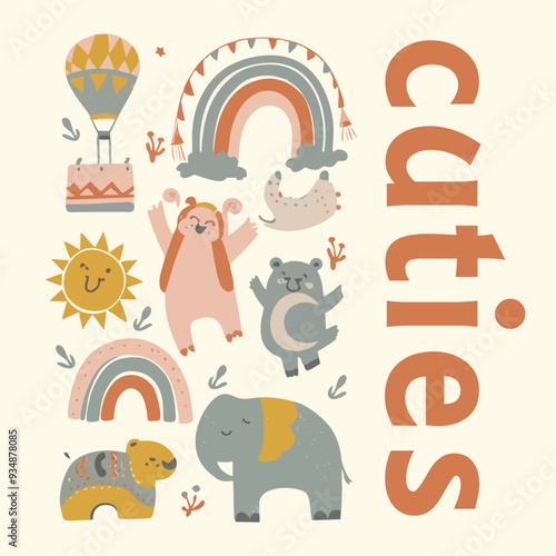 animal cute kid club