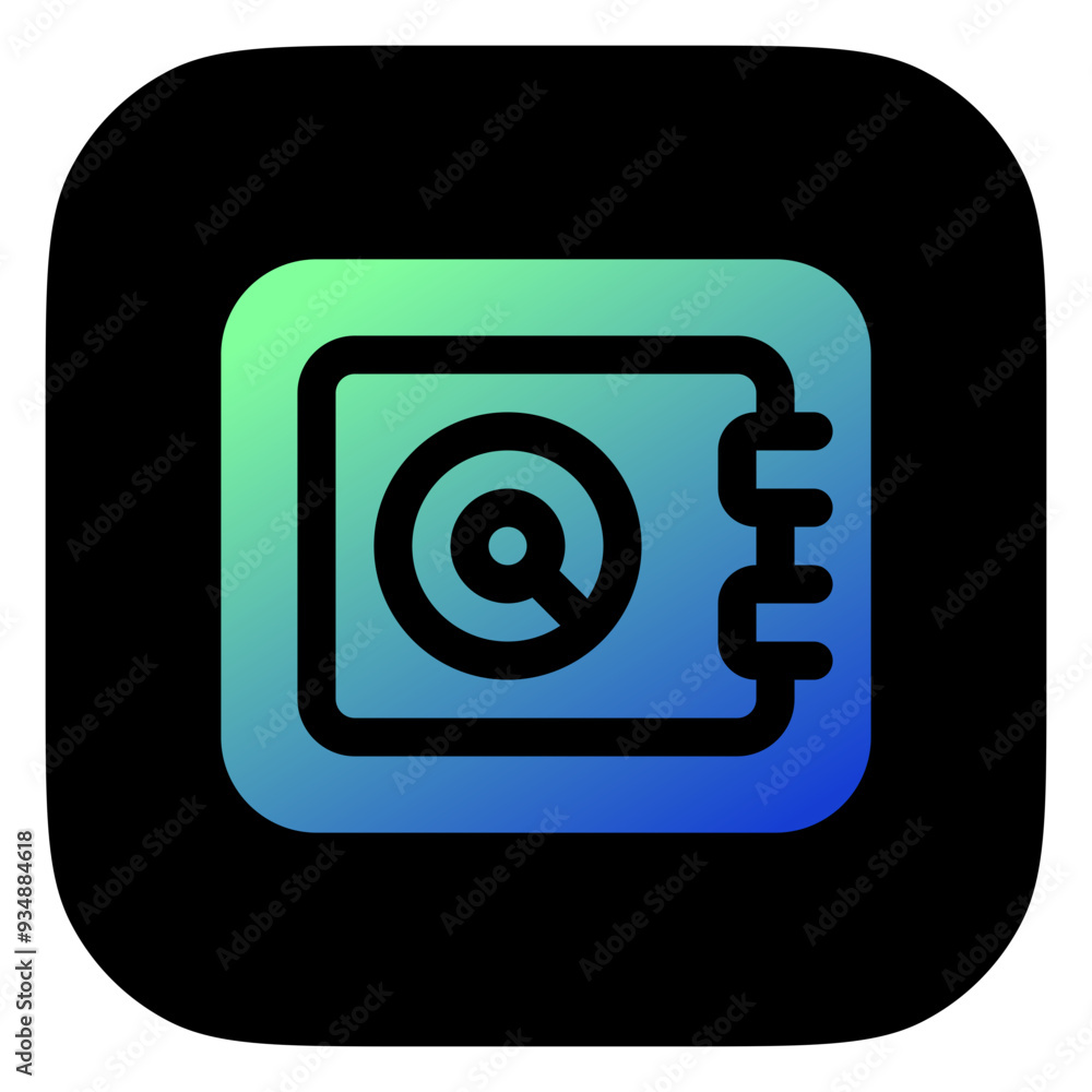 Editable deposit box, safebox vector icon. Part of a big icon set family. Perfect for web and app interfaces, presentations, infographics, etc Editable deposit box, safebox vector icon. Part of a big icon set family. Perfect for web and app interfaces, presentations, infographics, etc