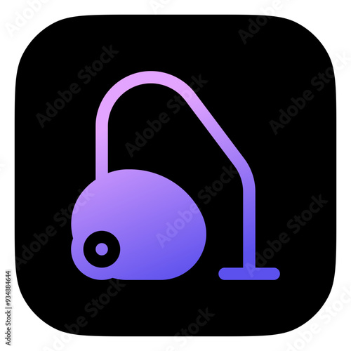 Editable vacuum cleaner vector icon. Part of a big icon set family. Perfect for web and app interfaces, presentations, infographics, etc