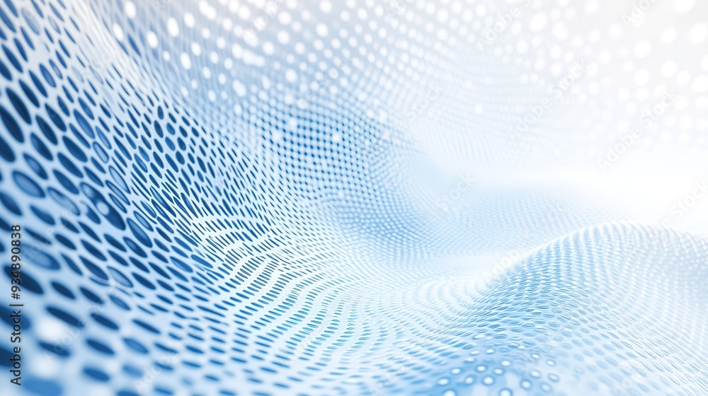 Digital Wave: A mesmerizing flow of blue and white data, rendered as a dynamic wave of interconnected dots, embodying the essence of digital information flow. Digital Wave: A mesmerizing flow of blue and white data, rendered as a dynamic wave of interconnected dots, embodying the essence of digital information flow.