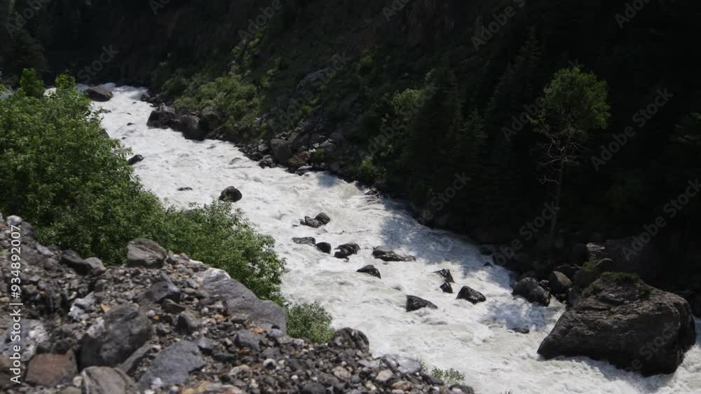 Slow Motion Of Water Falling and Traveling to cold public places of the Baltistan region in summer. Slow Motion Of Water Falling and Traveling to cold public places of the Baltistan region in summer.