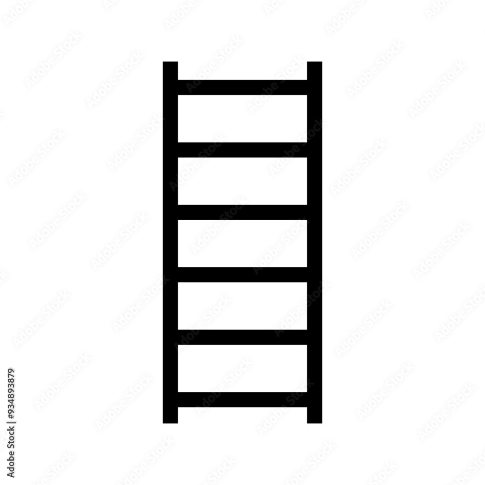 ISO emergency and first aid safety signs_escape ladder symbol only ISO emergency and first aid safety signs_escape ladder symbol only