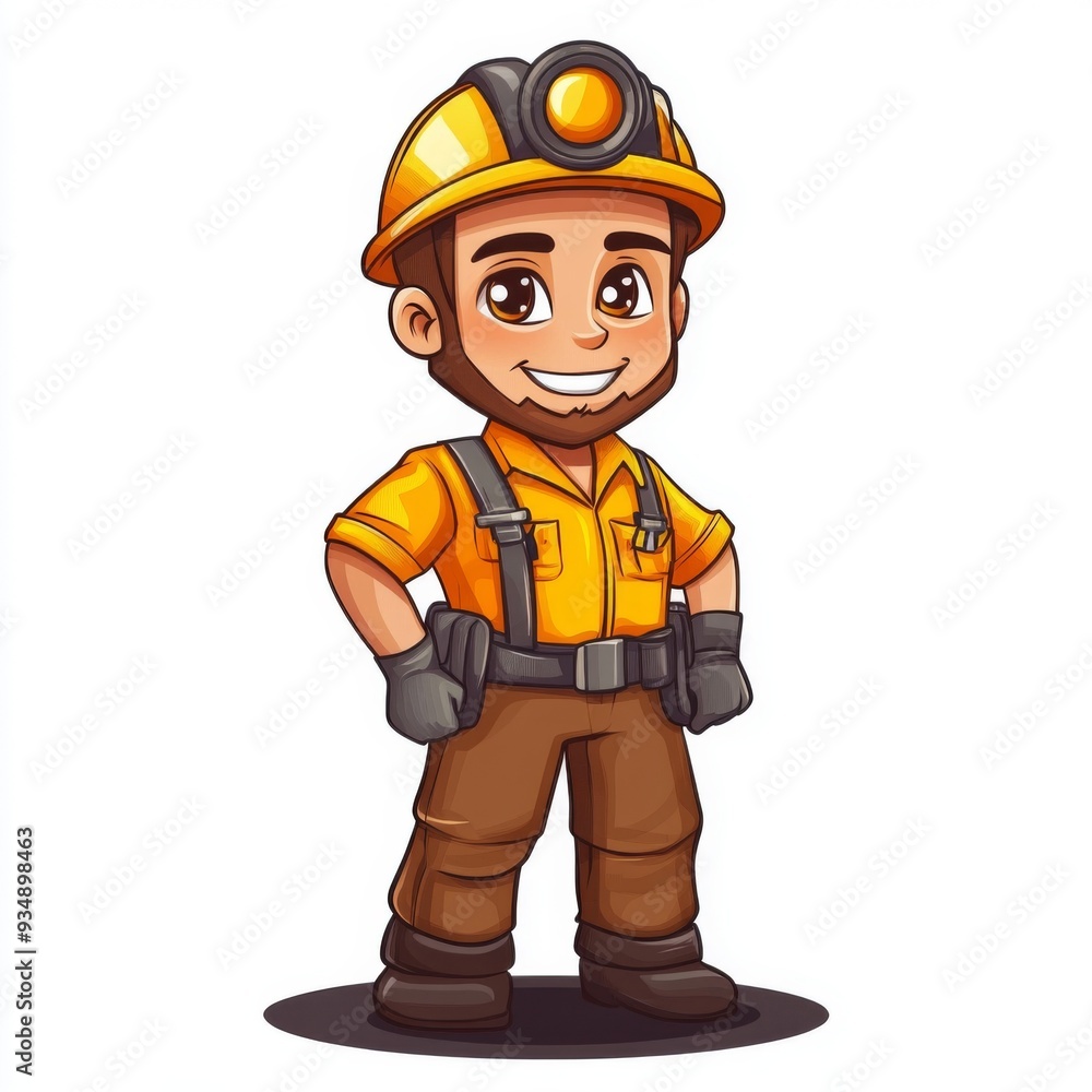 cartoon, worker, helmet, construction, vector cartoon, worker, helmet, construction, vector