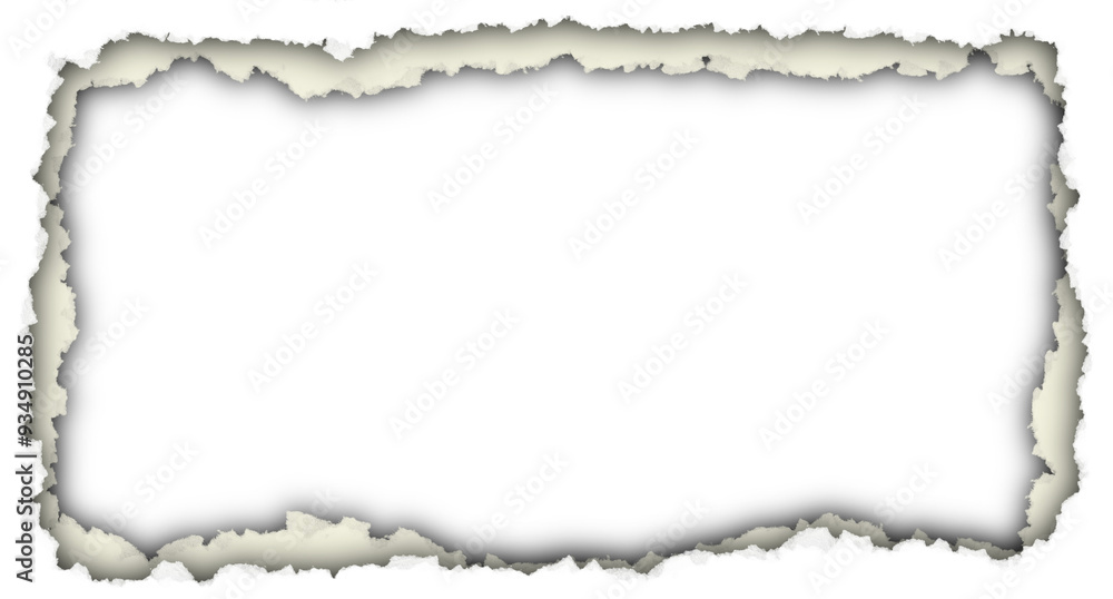Torn Paper Effect With Rough Surface Torn Paper Effect With Rough Surface