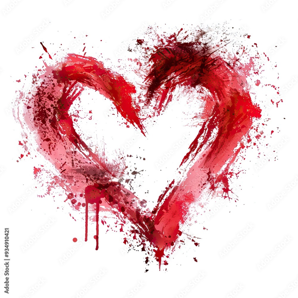 Heart. Abstract love symbol Heart. Abstract love symbol