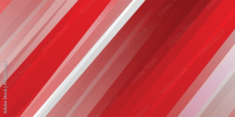 Obraz premium banner background. colorful. red gradation. combination gray and white silver. abstract red background white arts