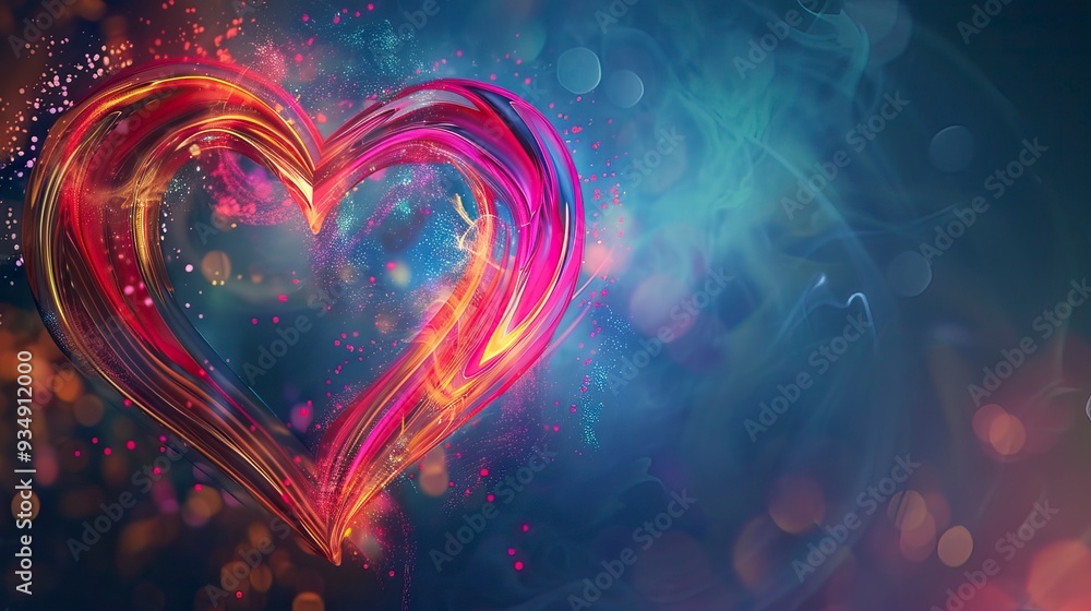 Heart. Abstract love symbol Heart. Abstract love symbol