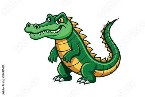 alligator image vector Design