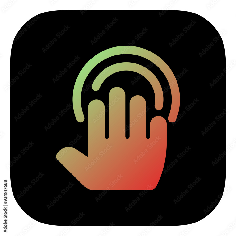 Editable four fingers hold vector icon. Part of a big icon set family. Perfect for web and app interfaces, presentations, infographics, etc Editable four fingers hold vector icon. Part of a big icon set family. Perfect for web and app interfaces, presentations, infographics, etc