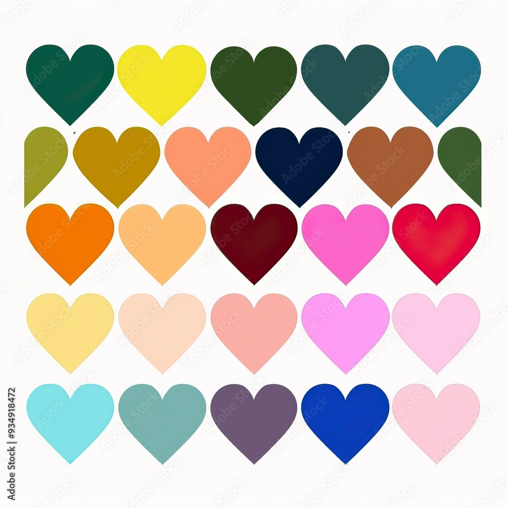 Heart Clipart, 30 Solid Colors
Heart Clipart, 30 Solid Colors