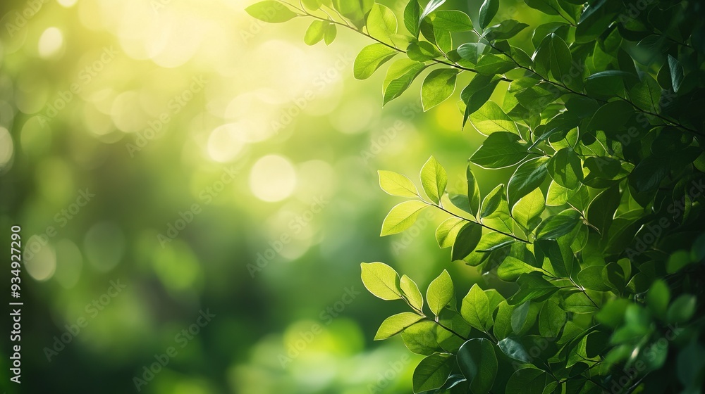 Sun-Kissed Greenery: Lush foliage glows in the warm embrace of golden hour sunlight, evoking tranquility and the vibrant beauty of nature. Sun-Kissed Greenery: Lush foliage glows in the warm embrace of golden hour sunlight, evoking tranquility and the vibrant beauty of nature.