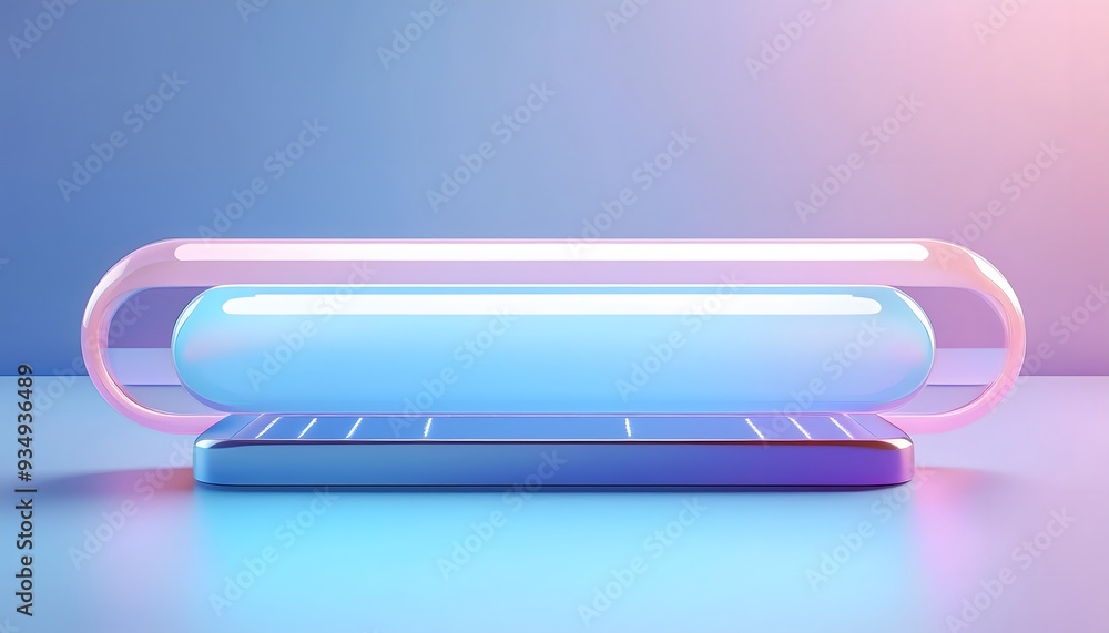 3D rendering of search engine design on pastel background. 3D rendering of search engine design on pastel background.