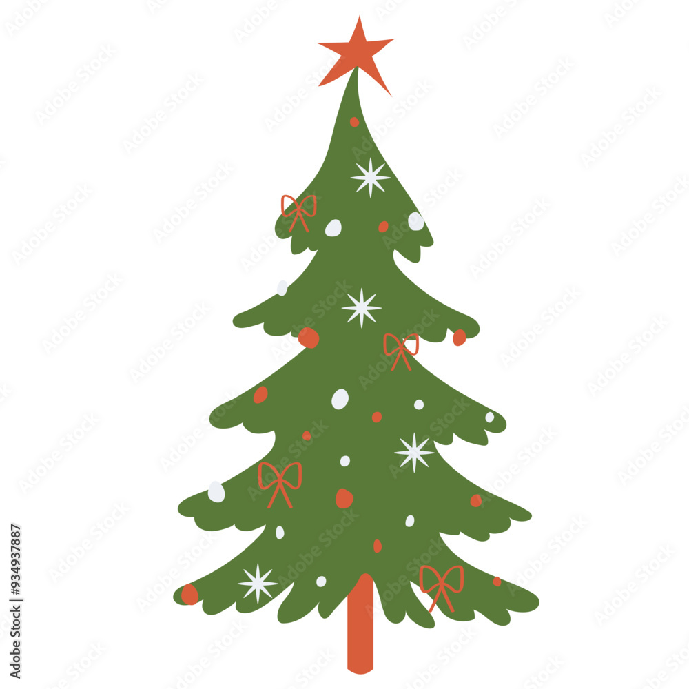 Christmas Tree Decoration Element Christmas Tree Decoration Element