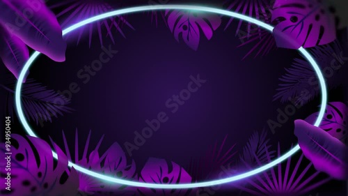 purple flower frame