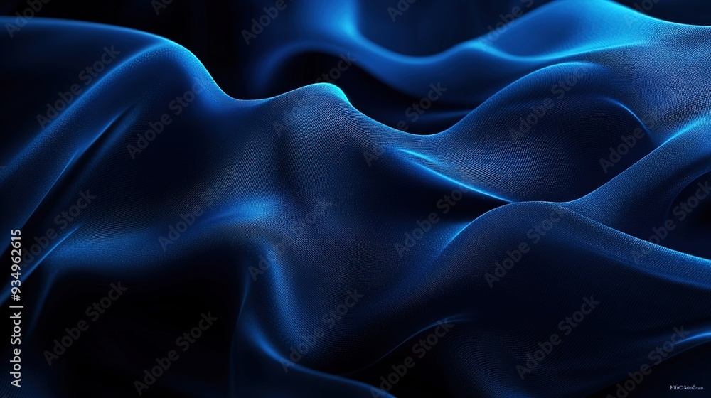 Fototapeta premium Deep Blue Flow 