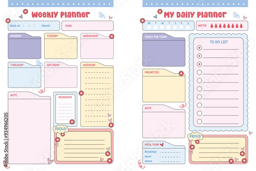 Daily & Weekly Planner