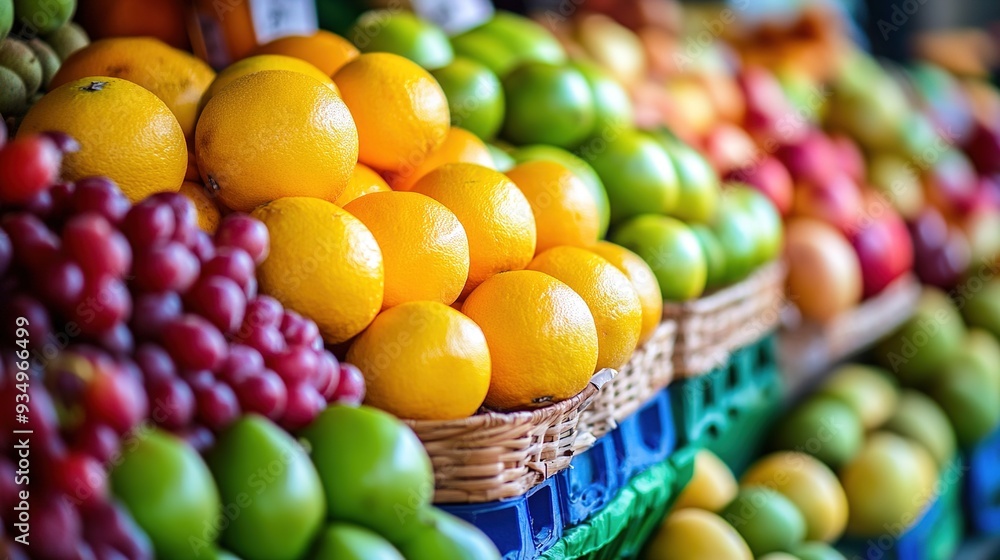 A Bounty of Freshness: Vibrant Colors of a Farmers Market A Bounty of Freshness: Vibrant Colors of a Farmers Market