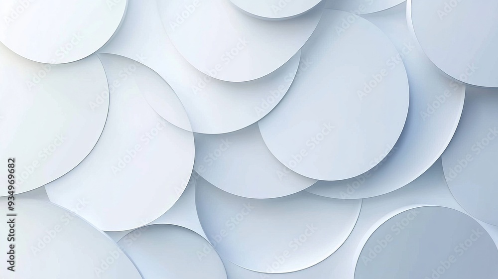 Abstract White Circle Pattern: A minimalist and modern design featuring overlapping white circles in a dynamic arrangement, creating a captivating and contemporary visual aesthetic. Abstract White Circle Pattern: A minimalist and modern design featuring overlapping white circles in a dynamic arrangement, creating a captivating and contemporary visual aesthetic.
