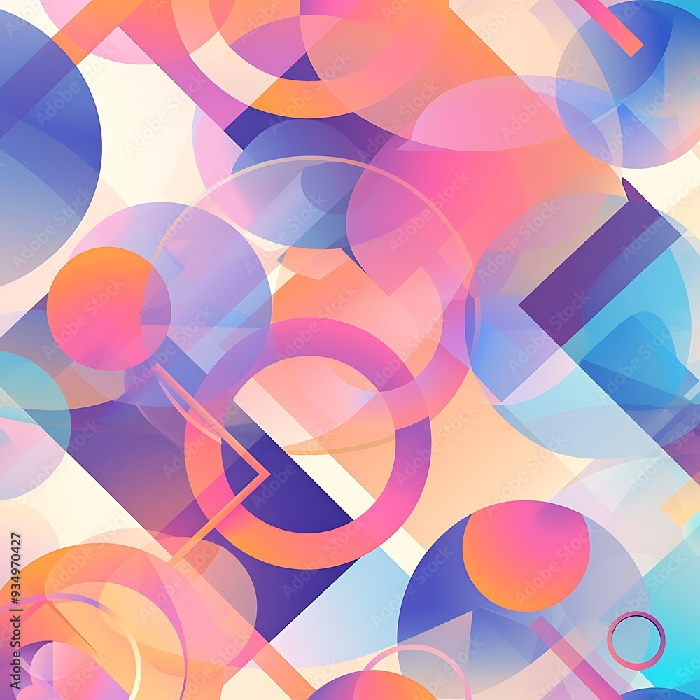 A modern abstract vector background with a blend of circular and square shapes in a harmonious color palette, set against a light gradient background. 8k UHD, suitable for high-quality printing A modern abstract vector background with a blend of circular and square shapes in a harmonious color palette, set against a light gradient background. 8k UHD, suitable for high-quality printing