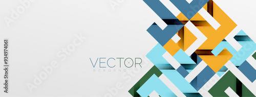 Color bend lines with shadow texture effect. Vector Illustration For Wallpaper, Banner, Background, Card, Book Illustration, landing page