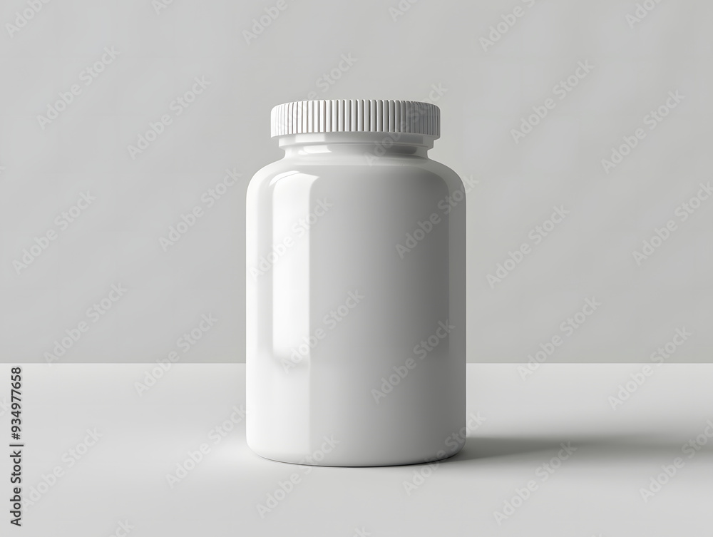 Blank pills bottle mockup on isolated background Blank pills bottle mockup on isolated background