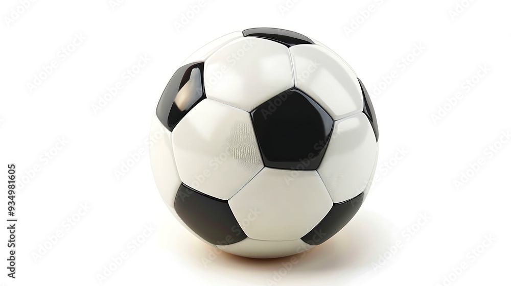 Soccer ball on white background Soccer ball on white background