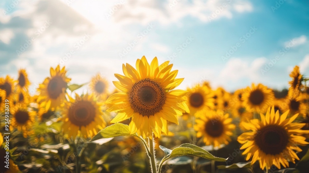 Obraz premium Sunflowers Field