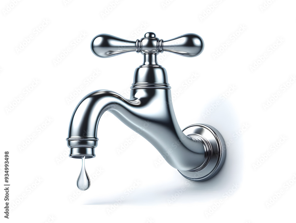 modern faucet water tap design isolated on a white background modern faucet water tap design isolated on a white background