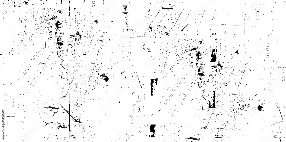Distress grain overlay texture. Black rough background. Grunge black and white Urban texture. worn overlay effect. Torn and crumpled pattern for poster or vinyl. Distress grain overlay texture. Black rough background. Grunge black and white Urban texture. worn overlay effect. Torn and crumpled pattern for poster or vinyl.