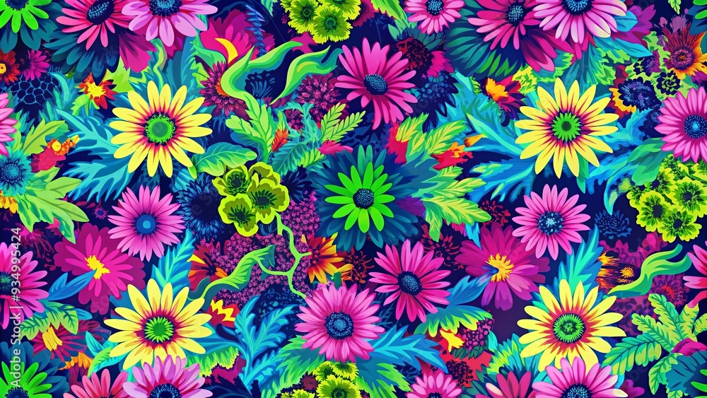 Neon flowers seamless camouflage pattern for clothes, neon, flowers, seamless, camouflage, pattern, clothes, grunge, design Neon flowers seamless camouflage pattern for clothes, neon, flowers, seamless, camouflage, pattern, clothes, grunge, design