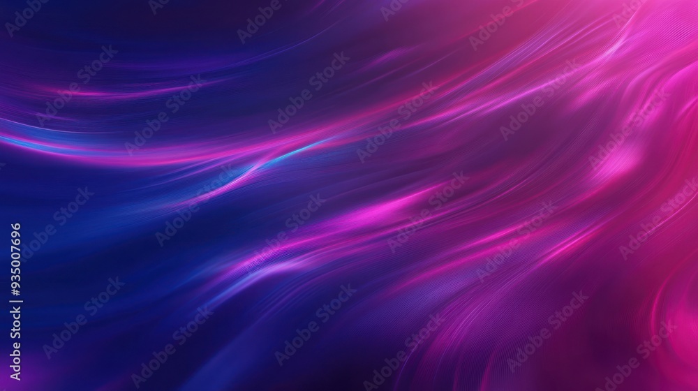 Abstract Background with Swirling Neon Purple and Blue Hues Abstract Background with Swirling Neon Purple and Blue Hues