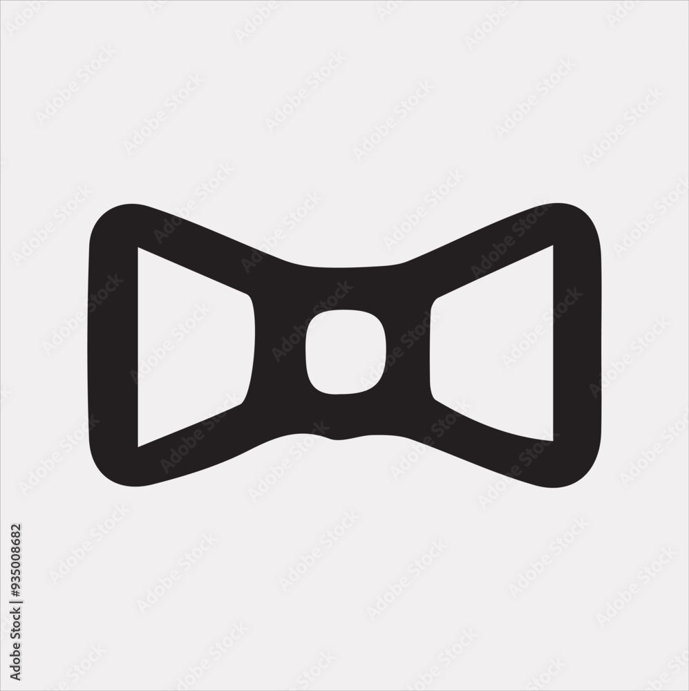 Bow tie linear icon. Modern outline Bow tie logo concept on white background from Birthday party and wedding collection.