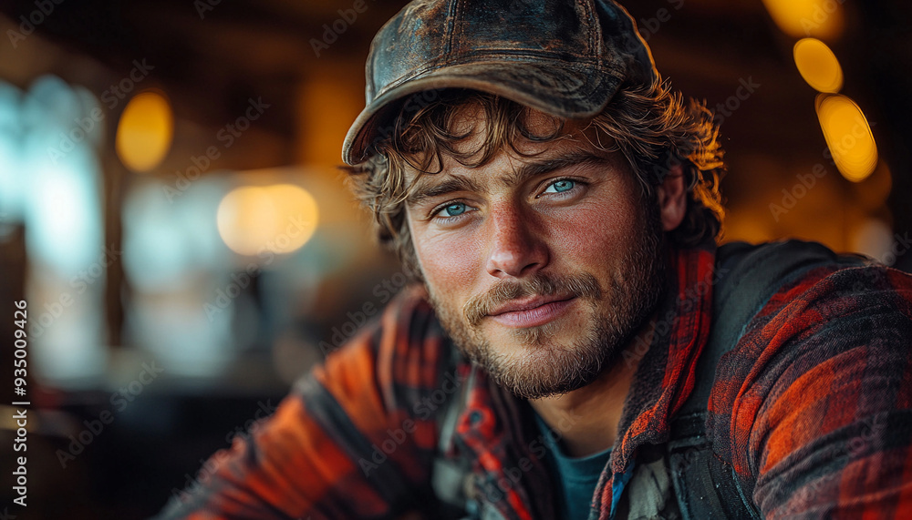 Truck driver highly detailed and high resolution Truck driver highly detailed and high resolution