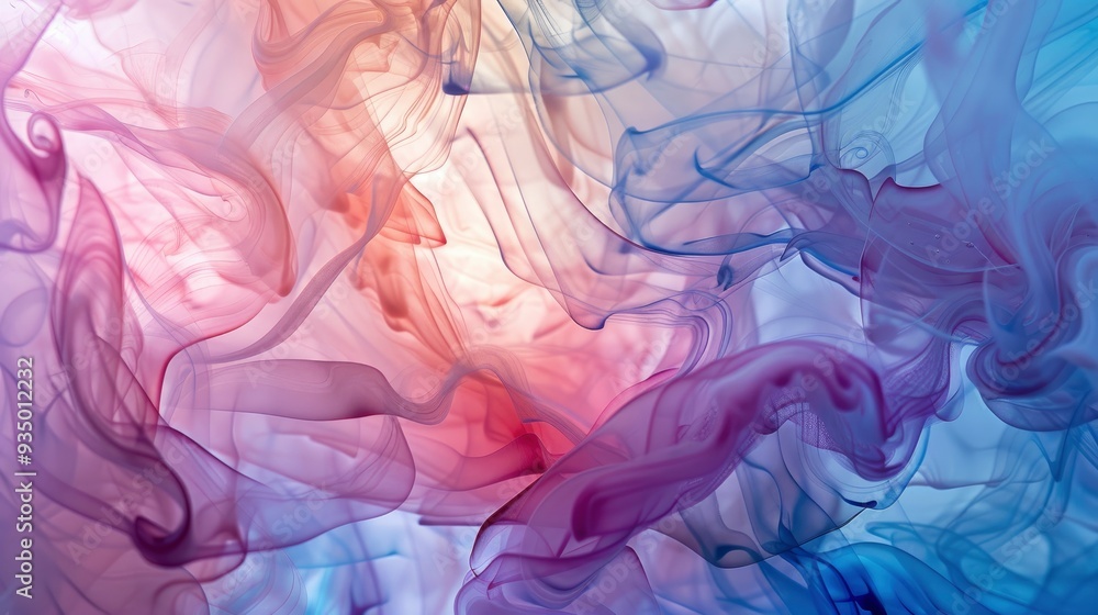 Obraz premium Transparent creativity. Abstract artwork. Trendy wallpaper. Ink colors are amazingly bright, luminous, translucent, free-flowing, and dry quickly. Natural pattern, luxury. ART for your design, ai