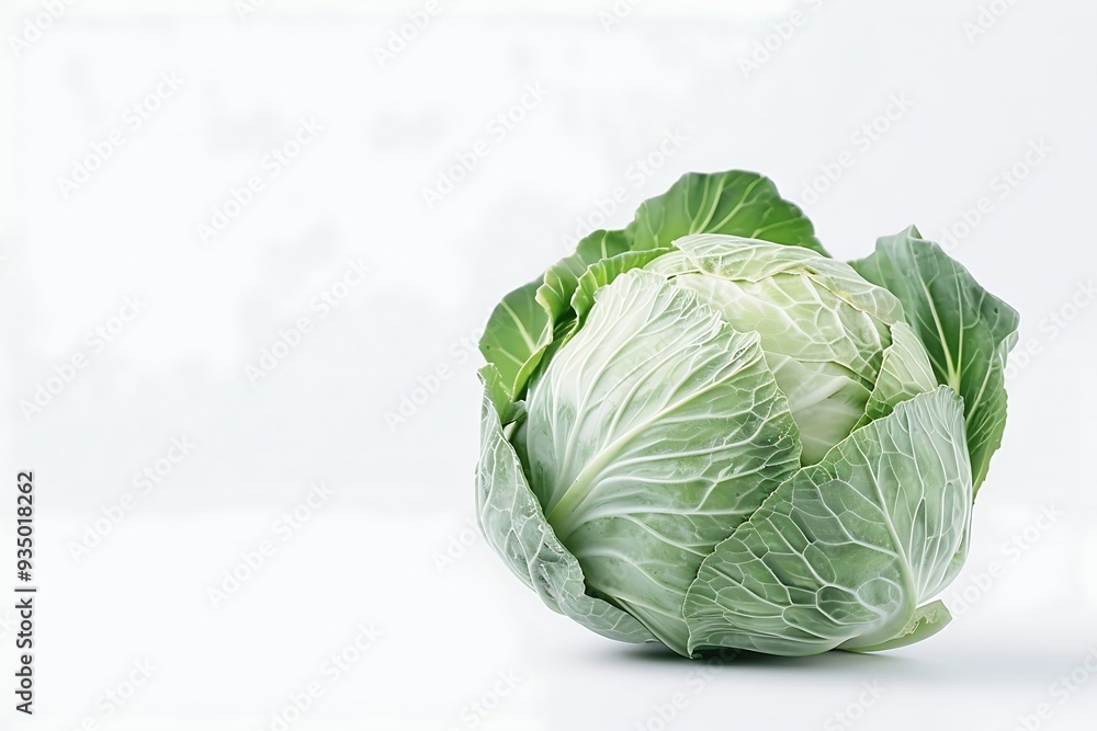 Fototapeta premium Cabbage isolated on white background
