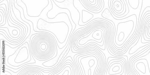 Seamless wave stipe line topography counter map. abstract sea mounted map area space geometric line technology topo landscape striped cartography map texture background.