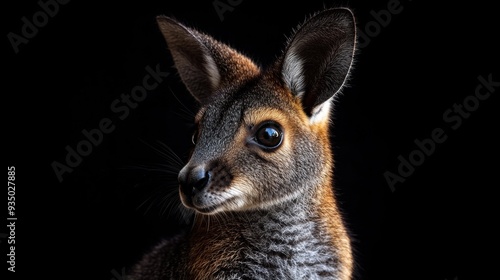 Red-necked Wallaby Portrait