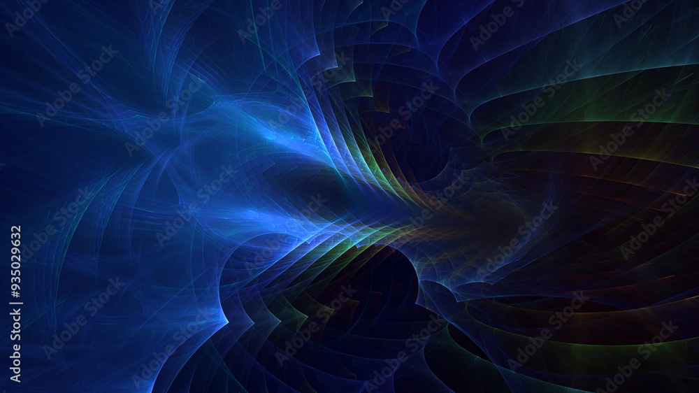 3D manual Fractal illustration. Abstract rendering multicolor technology light background. The illustration is not generated by AI. 3D manual Fractal illustration. Abstract rendering multicolor technology light background. The illustration is not generated by AI.