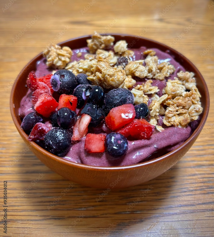 Homemade açaí bowl Homemade açaí bowl