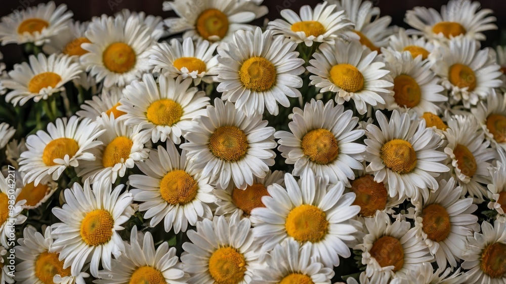 Fototapeta premium Daisy flower bouquets for sale
