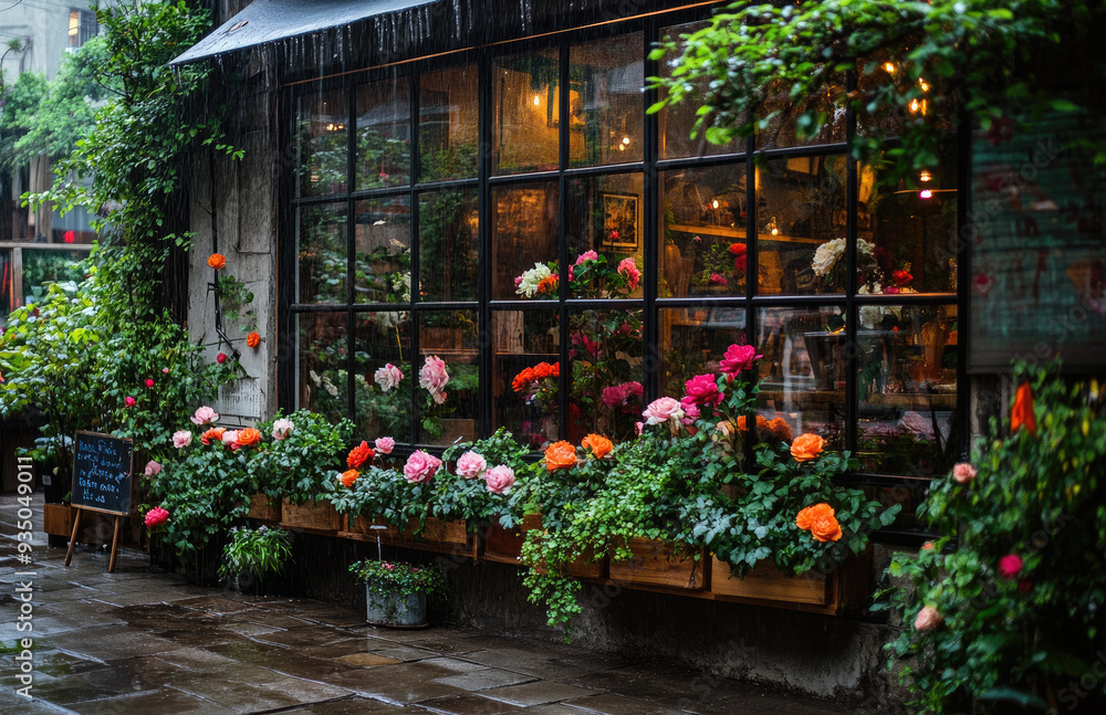 flowers in a garden. Created with Ai flowers in a garden. Created with Ai