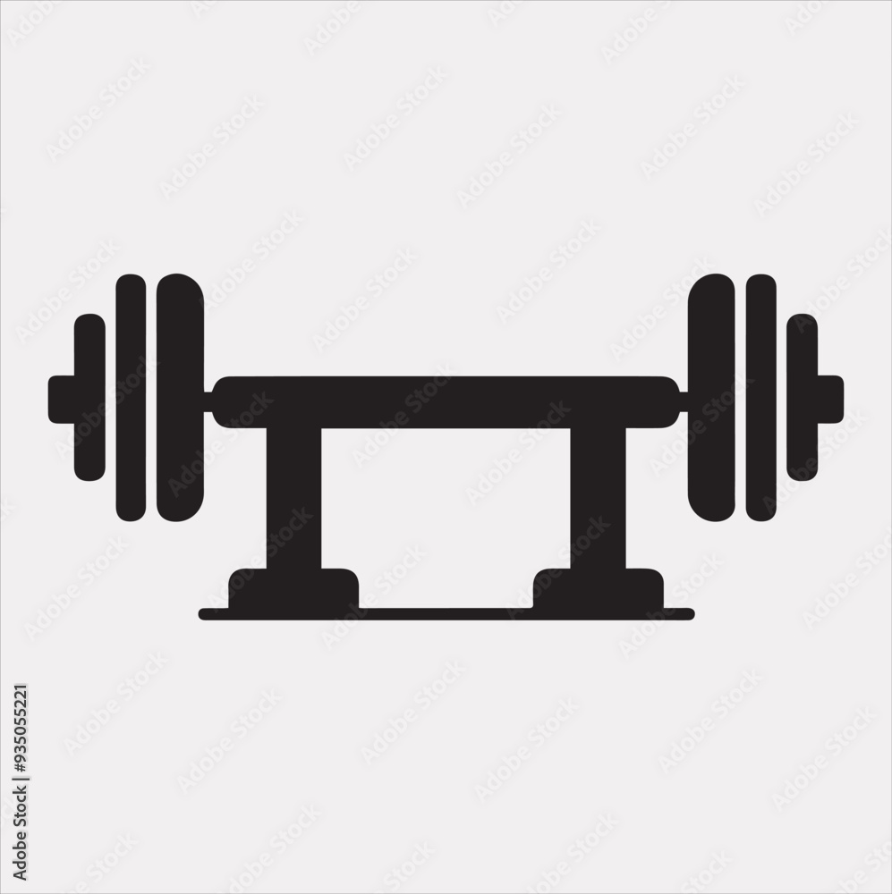 Dumble Holding vector silhouette on a white background Dumble Holding vector silhouette on a white background